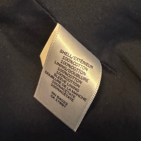 Banana Republic Navy Blue Two-Button Blazer Jacket - Size 40R - Picture 8 of 8